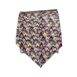 Cocktail Collection Patterned Silk Tie NWOT